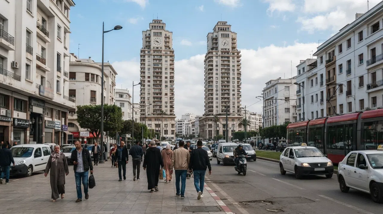 Maârif, Casablanca: the city’s working centre of shopping, cafés and late-night life
