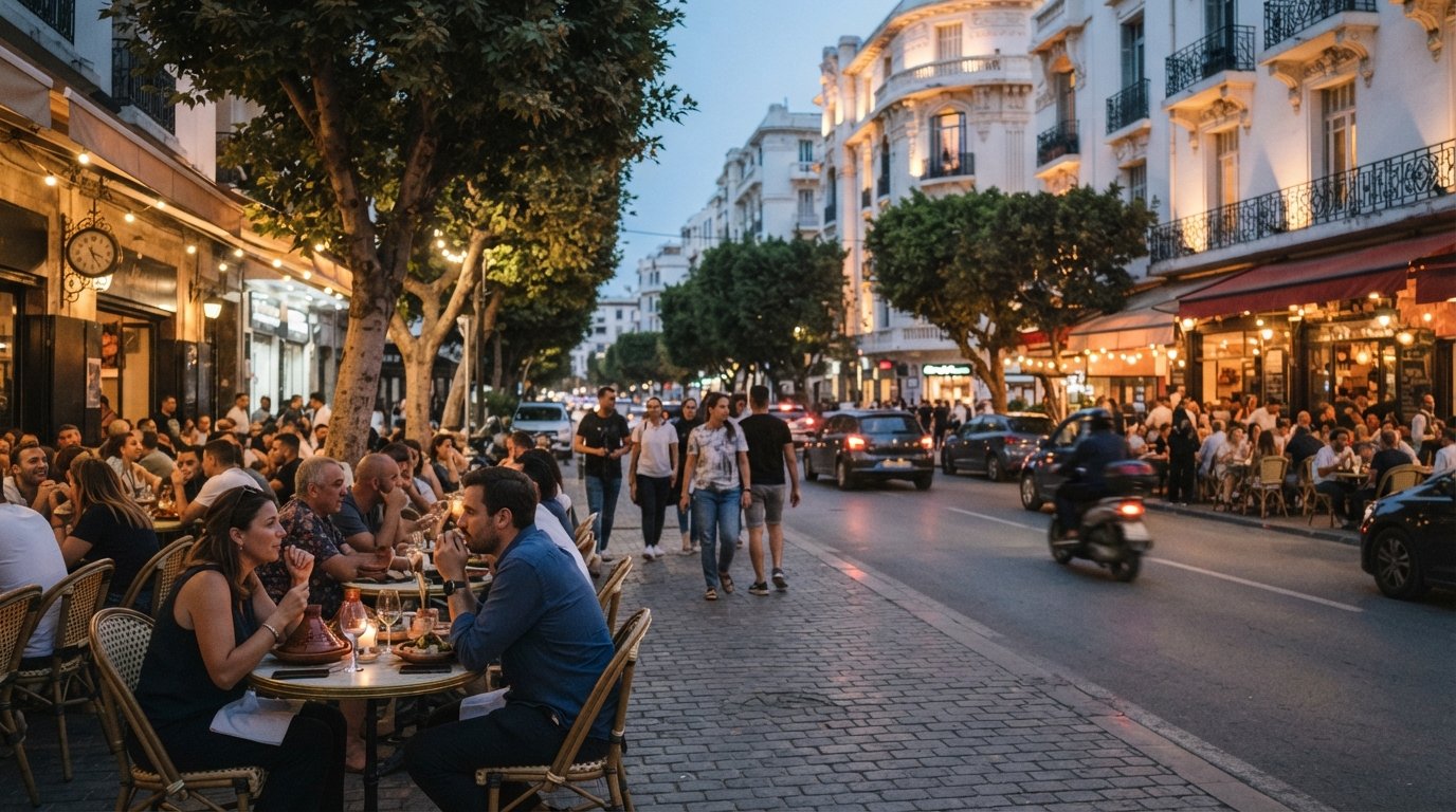 Gauthier, Casablanca: den promenadvänliga stadsdelen där stan går ut