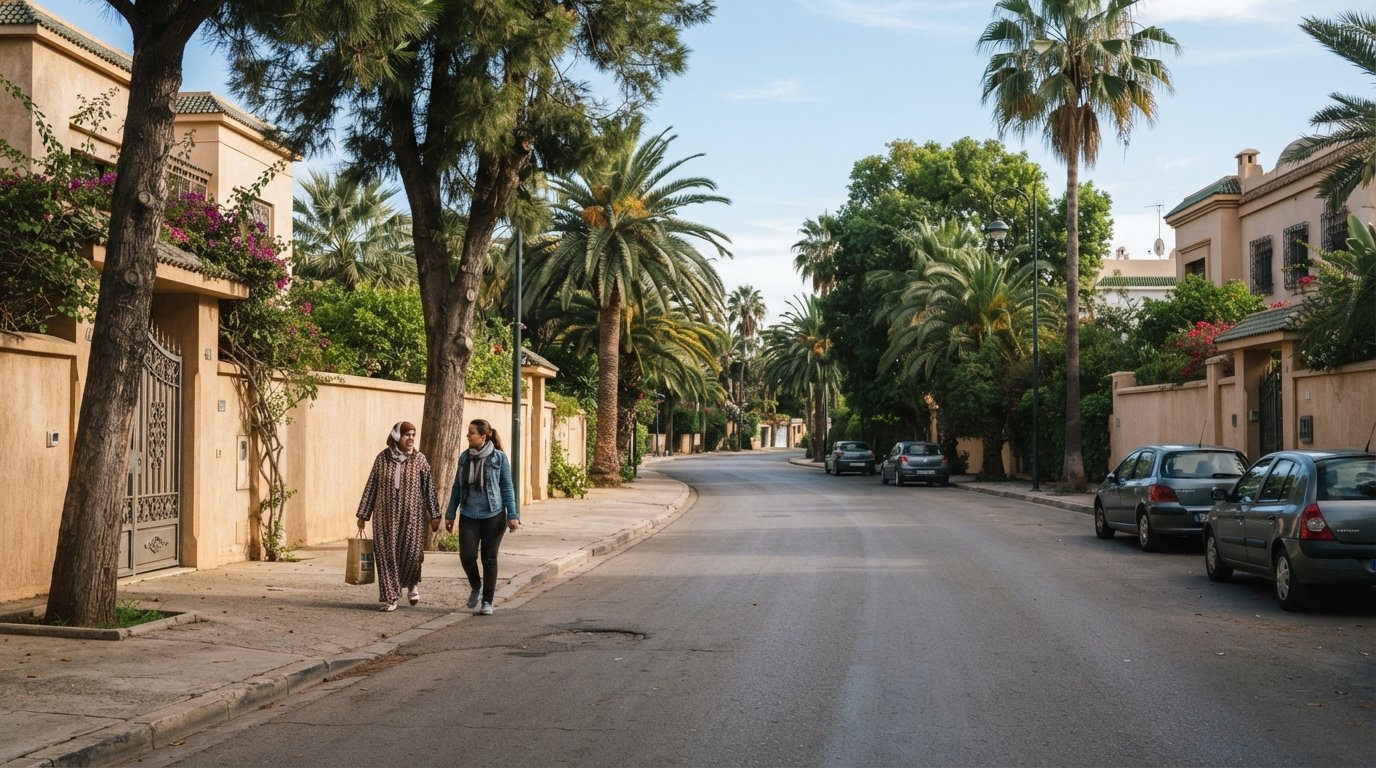 Oasis, Casablanca: the quiet quarter that keeps its own rhythm